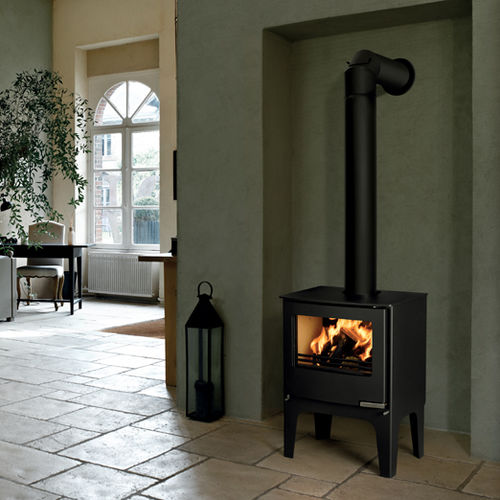 Holz-Kaminofen - VOODY 33 - Richard le Droff - 0 - 5 kW / modern / Metall