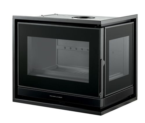 Eckkamineinsatz - 700 FV BI VISION - Richard le Droff - Holz