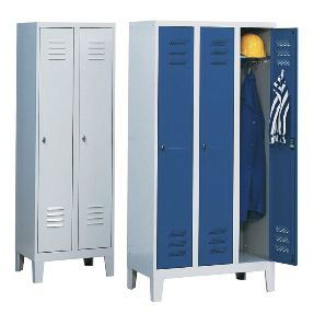Metall-Garderobenschrank - Otto Kind GmbH & Co. KG - für Gewerbegebrauch / gesichert