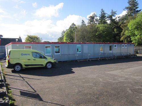 Containeranlage für Baustellen - SCOTLAND - Containex - für öffentliche Einrichtungen / für Umkleideräume / galvanisiertem Stahl