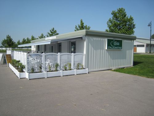 Containeranlage für Gewerbegebrauch - EBREICHSDORF - Containex - für Restaurants / galvanisiertem Stahl / Modulare