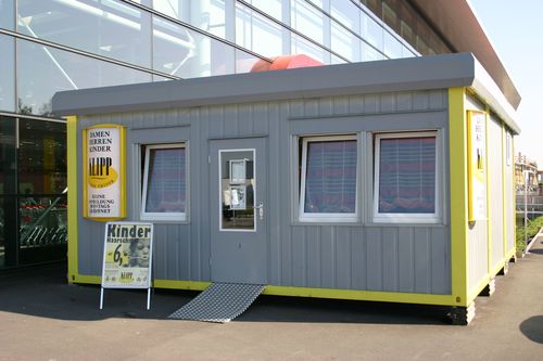 Containeranlage für Gewerbegebrauch - WELS - Containex - für Einzelhandel / galvanisiertem Stahl