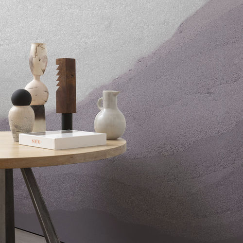 Moderne Tapete - JUNEAU - CALICO WALLPAPER - Vinyl / Motiv / gefärbte Betonoptik