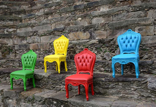 Neobarock-Stuhl - 572-D - POL ART - für den Innenraum / Kunststoff / für Kinder