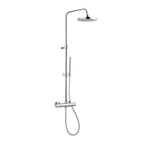 Thermostatische Duschsäule - CL006 A - AQUAelite® - ABS / wandmontiert / modern