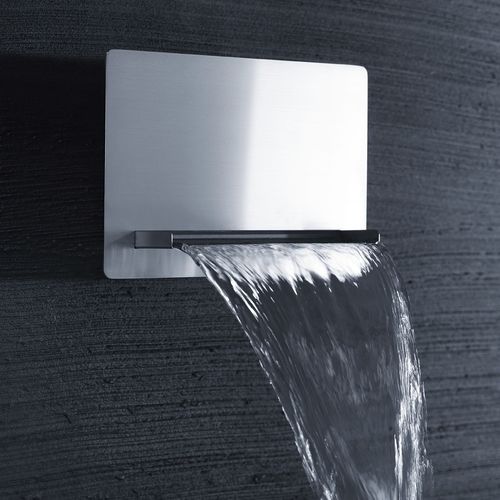 Wandmontierter Duschkopf - SF096A  - AQUAelite® - rechteckig / Wasserfall