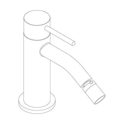 Bidet-Einhebelmischer - a supp - AQUAelite® - Einbau / aus Edelstahl 316L / für Badezimmer