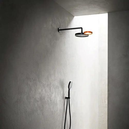 Wandmontierter Duschkopf - SF127 D - AQUAelite® - rund / kreisförmig / Regenstrahl