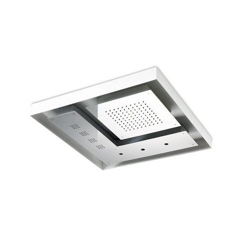 Deckenmontierter Duschkopf - SF133 B - AQUAelite® - Einbau / Aufbau / quadratisch
