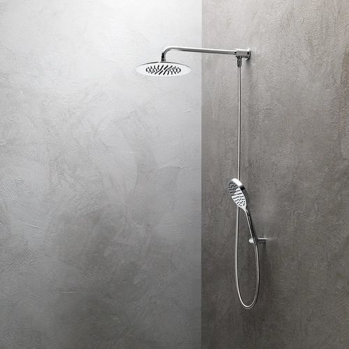Wandmontierter Duschkopf - SF093 A - AQUAelite® - kreisförmig / Regenstrahl / für Gewerbegebrauch