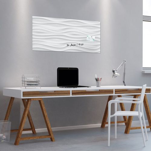 Magnettafel - GL260 - SIGEL GmbH - wandmontiert / Glas / poliert
