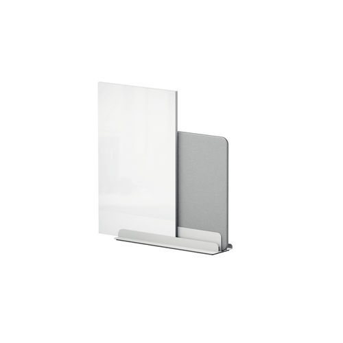Tisch-Bürotrennwand - Mocon MOB40 - SIGEL GmbH - Metall / aus Acrylglas / modulierbar