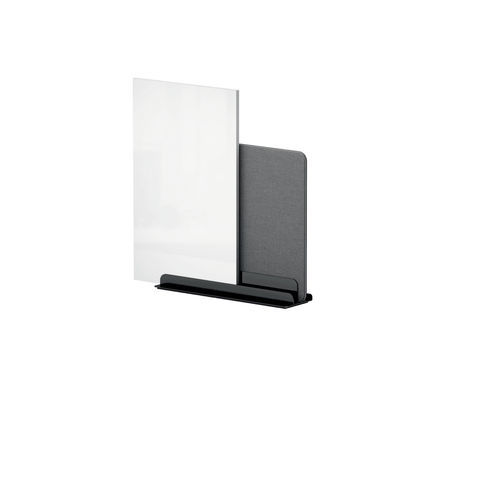 Tisch-Bürotrennwand - Mocon MOB41 - SIGEL GmbH - Metall / aus Acrylglas / modulierbar