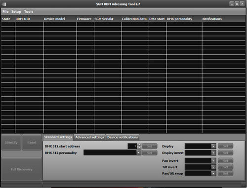 Management-Software - RDM - SGM Light
