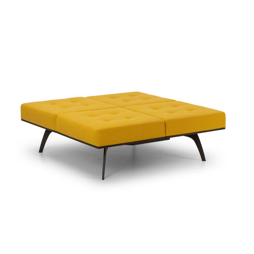 Moderne Polsterbank - MILLEPIEDI - True Design srl - Stoff / Stahl / für Gewerbegebrauch
