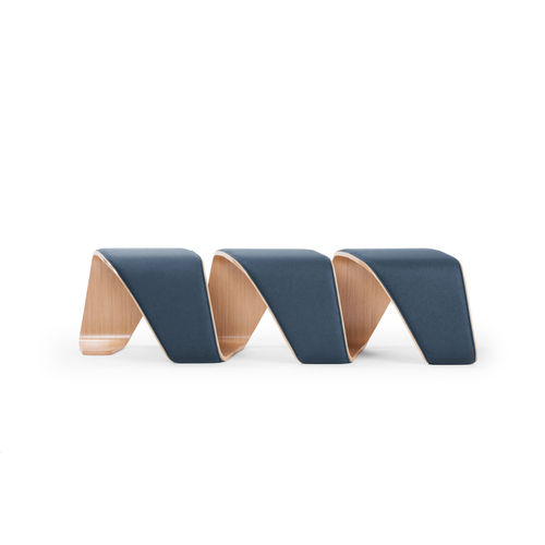 Modulare Polsterbank - DNA - True Design srl - originelles Design / Stoff / Leder