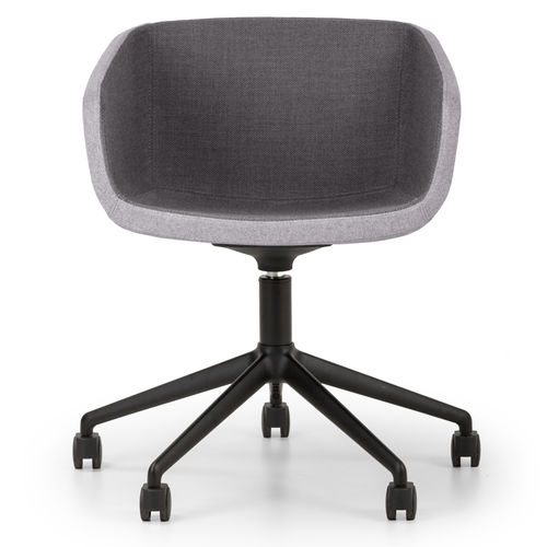 Moderner Bürosessel - ARCA - True Design srl - Stoff / Polyurethanschaum / Stahl