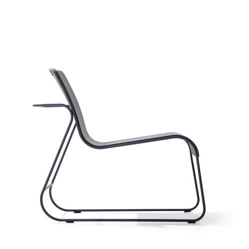 Moderner Sessel - FLOW - True Design srl - Sperrholz / Stahl / ergonomisch
