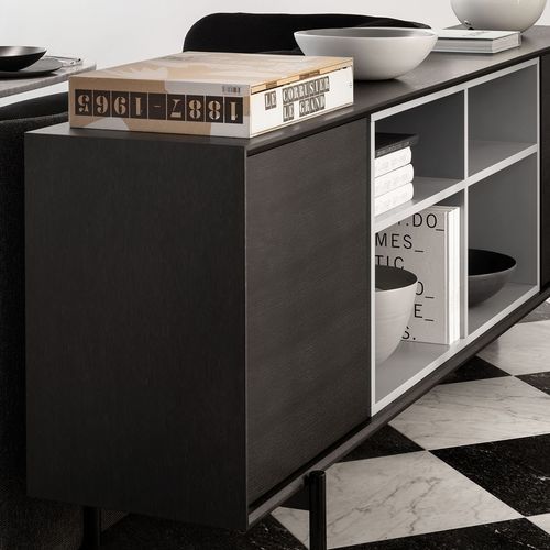Modul-Bücherregal - BLADE  - True Design srl - niedrig / minimalistisches Design / für Gewerbegebrauch