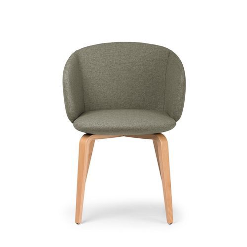 Moderner Besucherstuhl - NOT - True Design srl - für den Innenraum / Stoff / Polyurethanschaum