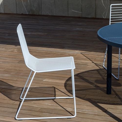 Moderner Stuhl - MARINA OUT - True Design srl - für Außenbereich / Stahl / Drahtgewebe