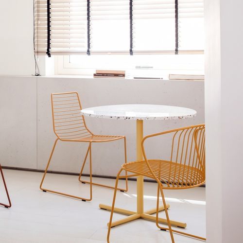 Moderner Bistrotisch - NOTABLE - True Design srl - HPL / Holz / Marmor