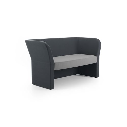 Modernes Sofa - ORACLE - True Design srl - Stoff / grau / blau
