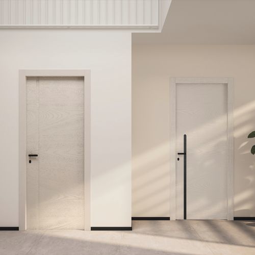 Tür für Innenbereich - GLORIA - FBP PORTE - Holz / einflügelig / modern