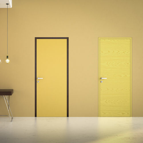 Tür für Innenbereich - AURORA - FBP PORTE - Holz / einflügelig / modern