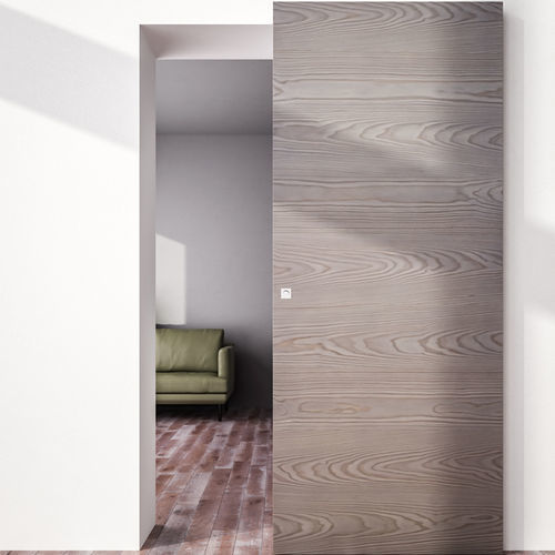 Tür für Innenbereich - LIBERA - FBP PORTE - Holz / Aluminium / Schiebe