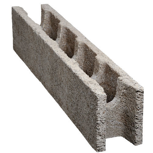 Holzbetonschalungsstein - NORMALSTEINE - isospan Baustoffwerk GmbH - für tragende Außenwand / für tragende Innenwand / für Gebäude