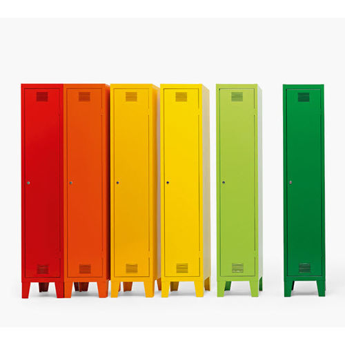 Metall-Garderobenschrank - CAMBIO - FANTIN SRL - für Gewerbegebrauch / gesichert