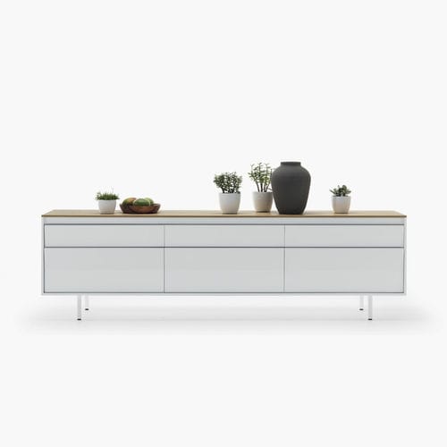 Modernes Sideboard - ALI - FANTIN SRL - Holz / weiß