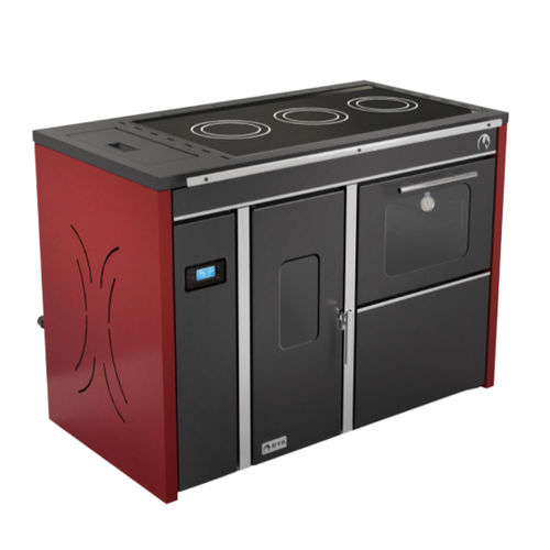 Wasserführender Kaminofen / Pellet - BOSPHORUS PLUS - IFYIL TERMO LTD STI - 13 kW / Multibrennstoff / freistehend