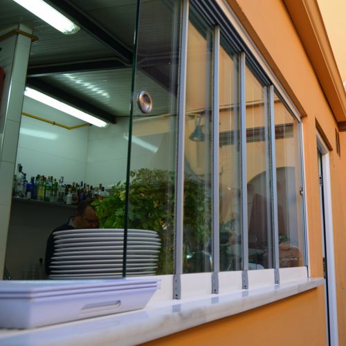 Aluminiumfenster - SEEGLASS-RUN - C3 Systems SL - Schiebe-Stapel / Sicherheit / nach Maß