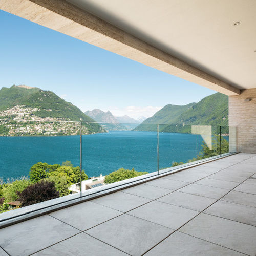 Aluminium-Geländer - SEEGLASS PRO - C3 Systems SL - Glasplatten / für Außenbereich / für Terrasse