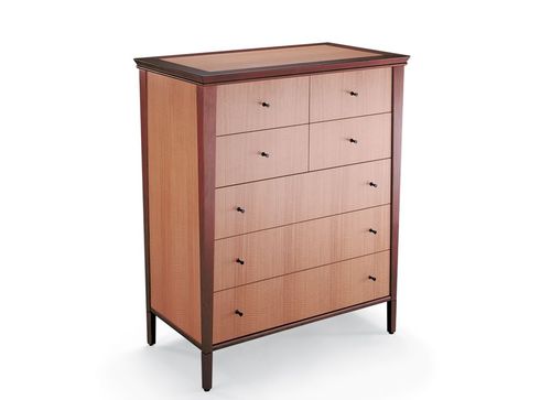 Klassischer Chiffonnier - ASTRAGAL - ALTURA - Kirschbaum / beige