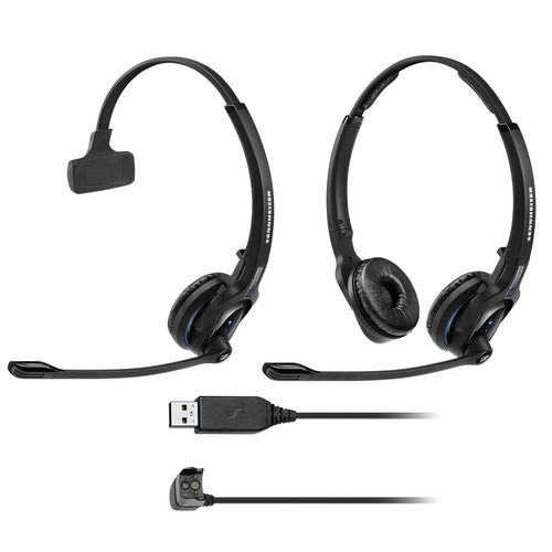 Drahtloses Headset - MB PRO 1/2 - SENNHEISER - mit Internetverbindung / wiederaufladbar