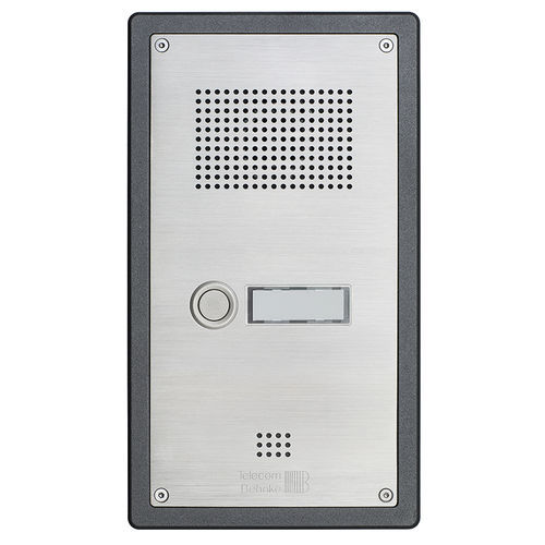 Edelstahl-Türstation - 5‐0058 - Telecom Behnke GmbH - Wohnbereich / Einbau / für Außenbereich