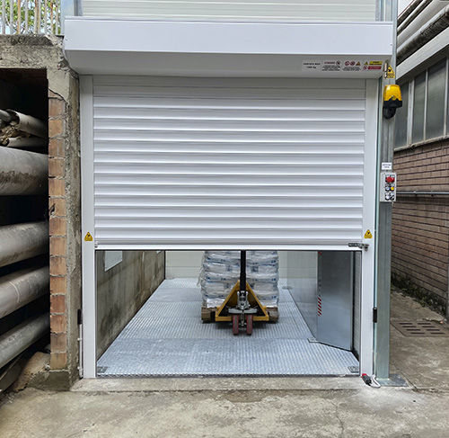 Platzsparender Lastenaufzug - C1 SCB/CCB - Green Park srl - für professionellen Einsatz
