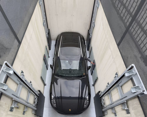 Elektrischer Aufzug für Automobile - C4 CCB / SCB - Green Park srl - für Hochhäuser / für Gebäude / für städtische Bereiche