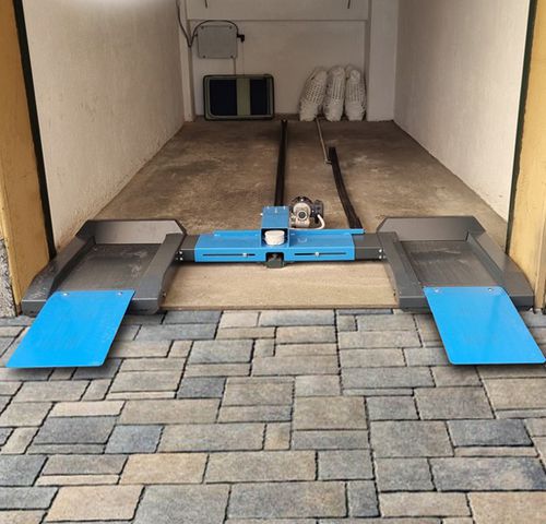 Gleitende Parkhebebühne - MOVY PARK  - Green Park srl - elektrisch