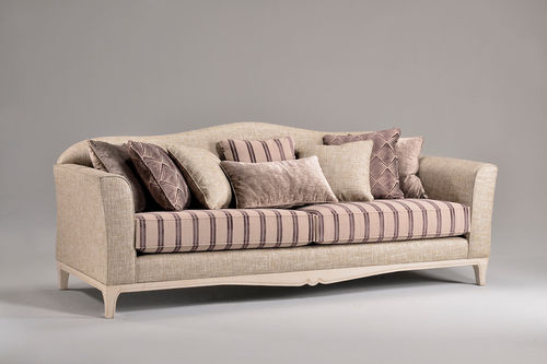Klassisches Sofa - DORIAN - Veneta Sedie - Stoff / mehrfarbig / Zweisitzer
