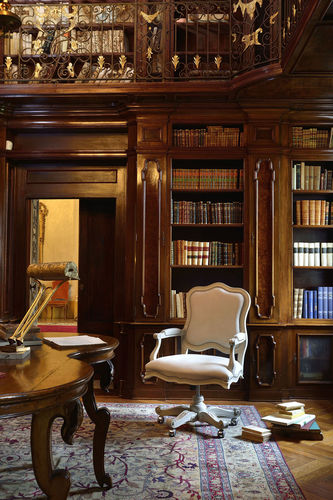 Klassischer Bürosessel - ANTEA OFFICE  - Veneta Sedie - Massivholz / für Gewerbegebrauch / mit Rollen