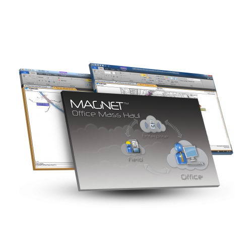 Baustellen-Management-Software - MAGNET OFFICE MASS HAUL - Topcon Positioning Systems Inc