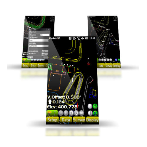 Baustellen-Management-Software - POCKET 3D - Topcon Positioning Systems Inc - Berechnung / Analyse / 3D