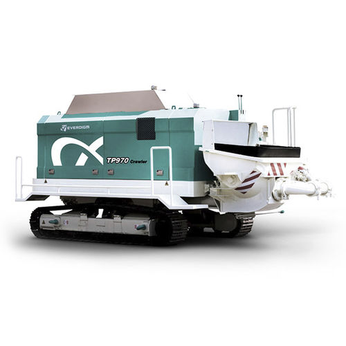 Anhängermontierte Betonpumpe - ETP970 - Everdigm Corp - auf Raupen
