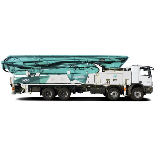 Mobile Betonpumpe - ECP56CX-5 - Everdigm Corp - LKW-montiert