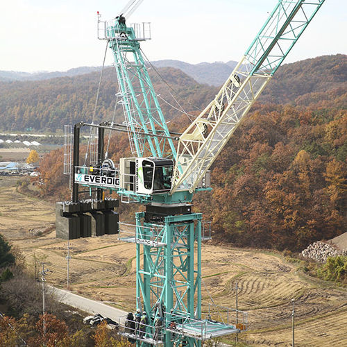 Spitzenausleger-Kran - ED580L-24 - Everdigm Corp - festinstalliert / für Hubanwendungen