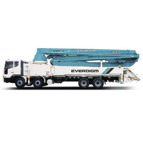 Mobile Betonpumpe - ECP53CX-5 - Everdigm Corp - LKW-montiert